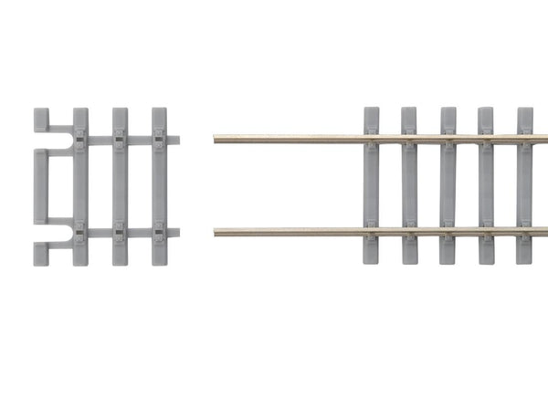 55151 Box of 12 Concrete Tie Flex Track End Ties 31mm Long (HO-Scale)