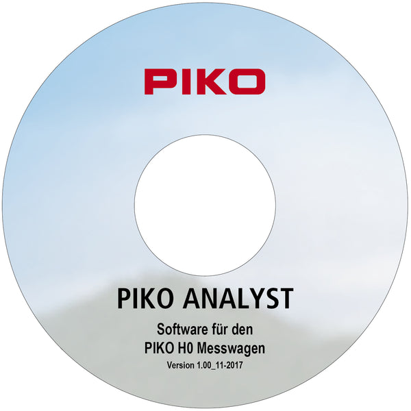 55051 Software CD for PIKO SmartMeasure Car (HO-Scale)