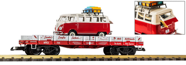 38312 Santa's Surfin' Safari Transport (G-Scale)