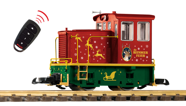38519 Reindeer Flyer 25-Ton Diesel, Battery R/C Sound (G-Scale)