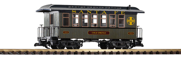 38664 Santa Fe Wood Coach #110154 (G-Scale)