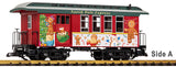 38671 North Pole Express Wood Combine (G-Scale)