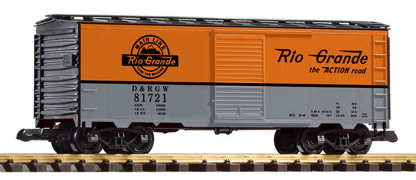 38809 D&RGW Steel Boxcar (G-Scale)