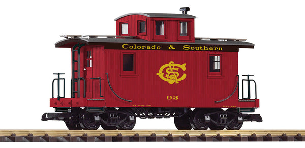 38969 C&S Wood Caboose 93 (G-Scale)