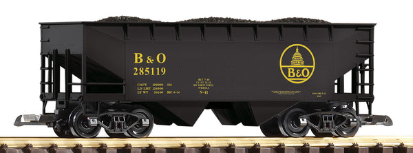 38988 B&O Offset-Side Hopper Car w/Coal Load (G-Scale)