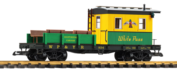 38990 WP&YR Sightseeing Caboose (G-Scale)