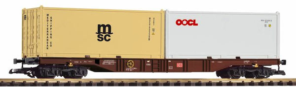 37754 DB VI Flat w/2 20' Containers (G-Scale)