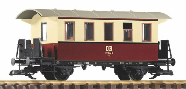 37928 DR III 2-Axle 2. Cl. Coach, Beige/Brown (G-Scale)