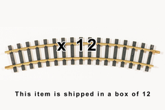 プレート 5キロ×4 2.5キロ×4 35213 Box of 12, R3 920mm Radius Curve Track, 36.2