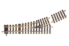 35222 R5 Manual Switch Left 22.5° Track (G-Scale) | PIKO America
