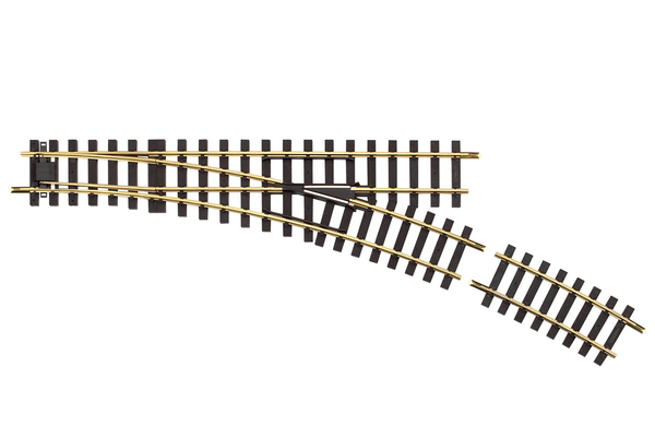 35227 R7 Manual Switch Right 22.5° Track (G-Scale)