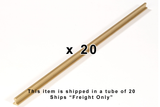 35250 Tube of 20, P3000 Rail, 118.1" (G-Scale)