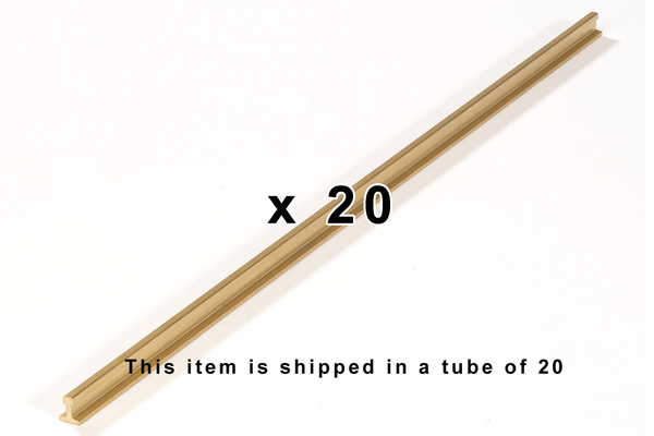 35251 Tube of 20, P1500 Rail 1500mm, 59" (G-Scale)