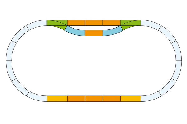 35300 Station Track Set Track (G-Scale)