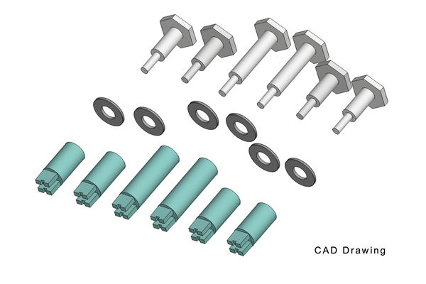 36091 Crankpins - Mogul Wheels (G-Scale)