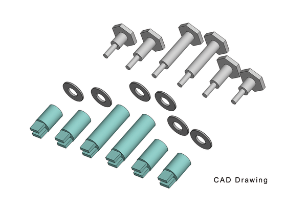 36093 Crankpins - Starter Set Wheels (G-Scale)