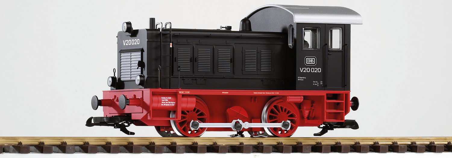 37550 DB III V20 Diesel Switcher Locomotive (G-Scale) | PIKO