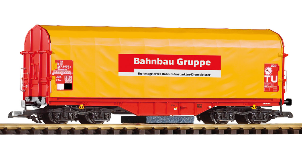 bahnübergang tarp 37720 Track Cleaning Shimmns Tarp Car (G-Scale)