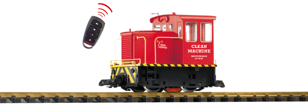 38506 Clean Machine R/C GE 25-Ton Track Cleaning Locomotive (G-Scale)