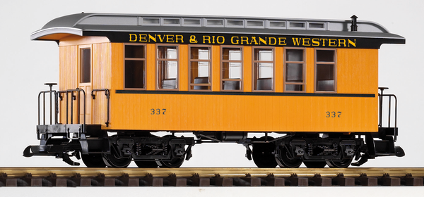 38610 D&RGW Wood Coach #337 (G-Scale)