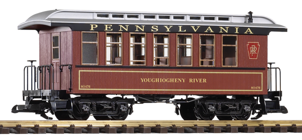 38629 PRR Wood Coach #80476 (G-Scale)