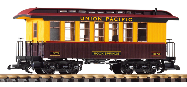 38653 Union Pacific Wood Coach #1873 (G-Scale)