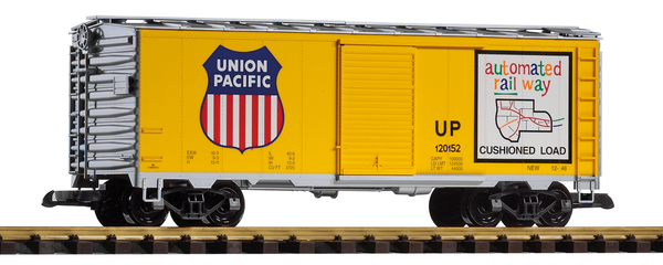 38831 Union Pacific Steel Boxcar, Armour Yellow (G-Scale)