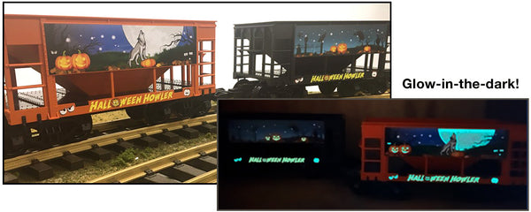 38932 Halloween Ore Car, 2-Pack (G-Scale)