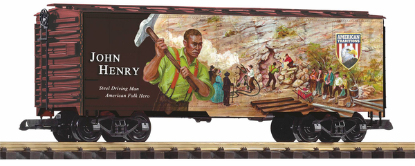 38941 American Traditions John Henry Reefer (G-Scale)