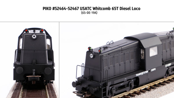 52464 USATC Whitcomb 65T (HO-Scale)