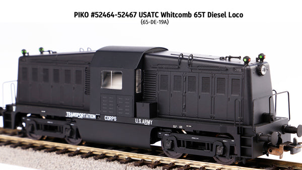 52466 USATC Whitcomb 65T, Sound (HO-Scale)