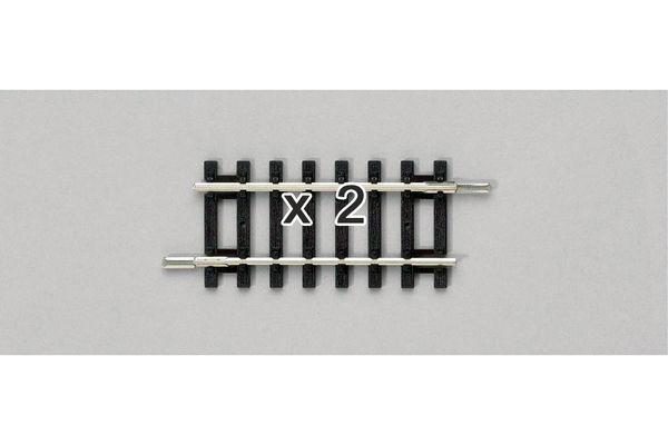 55208 Pair of Adapter Tracks for Code 100, 2.4" (HO-Scale)