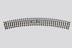 USAストリート看板 ONLY 55214 Box of 6 Curved Track, R4/30° (HO-Scale) | PIKO America