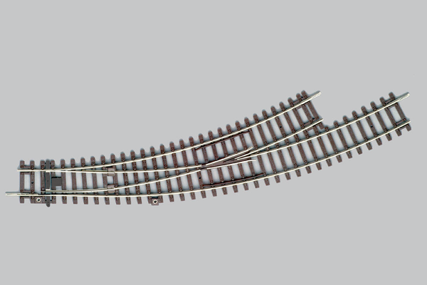 55227 Left Curved Switch BWL, R3/R4 (HO-Scale)