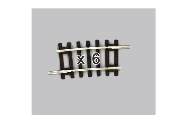 55251 Box of 6 Curved Track, R1/7.5° (HO-Scale)