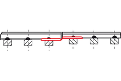 55294 Code 83 Rail Conversion Joiners, 6 pieces (HO-Scale) | PIKO
