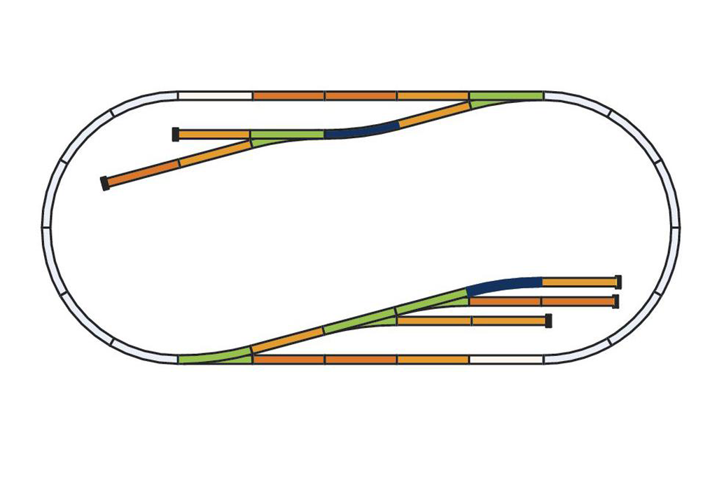 55330 Track Set D HO Scale