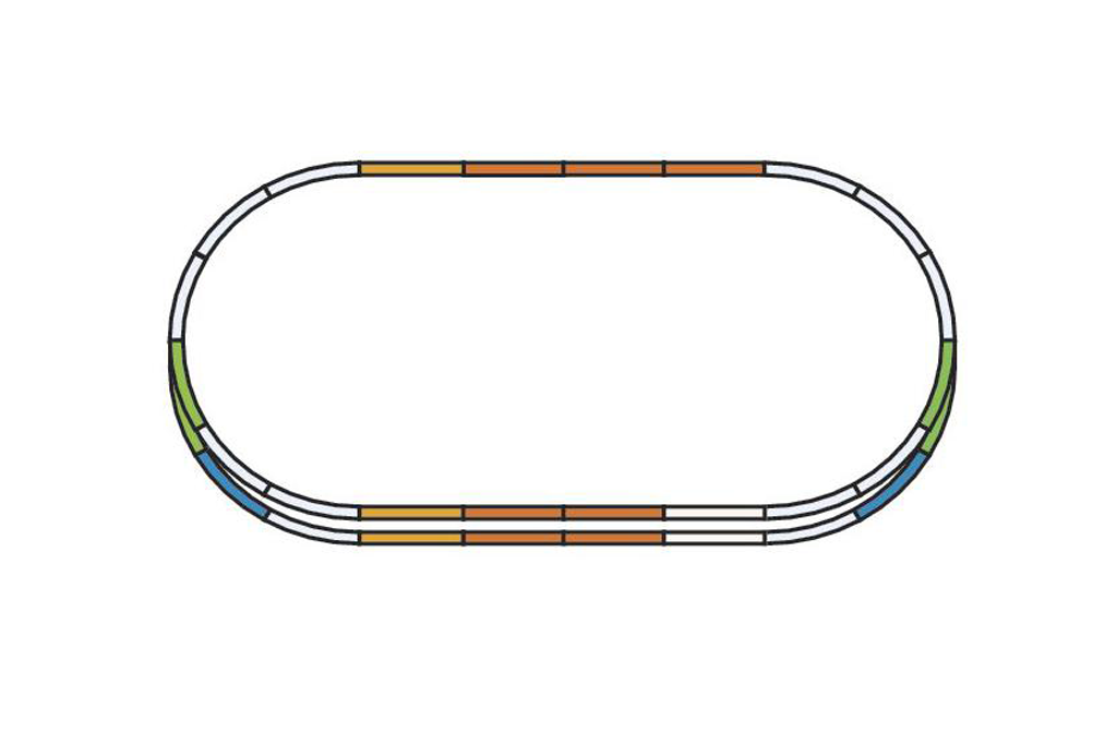 55340 Track Set E HO Scale