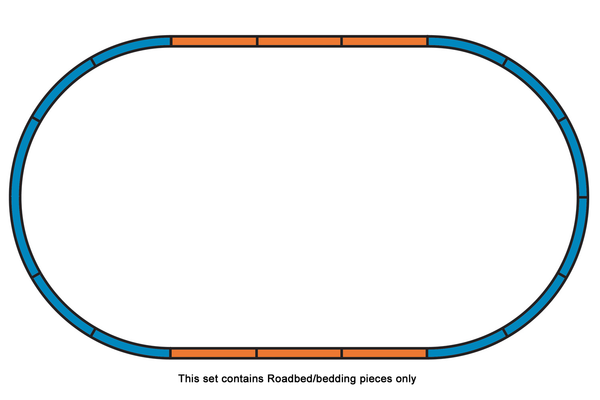 55365 Roadbed for Track Set A (HO-Scale)
