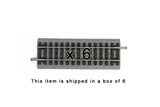 55403 Box of 6 Roadbed A-Track Straight, 4.5" (HO-Scale)