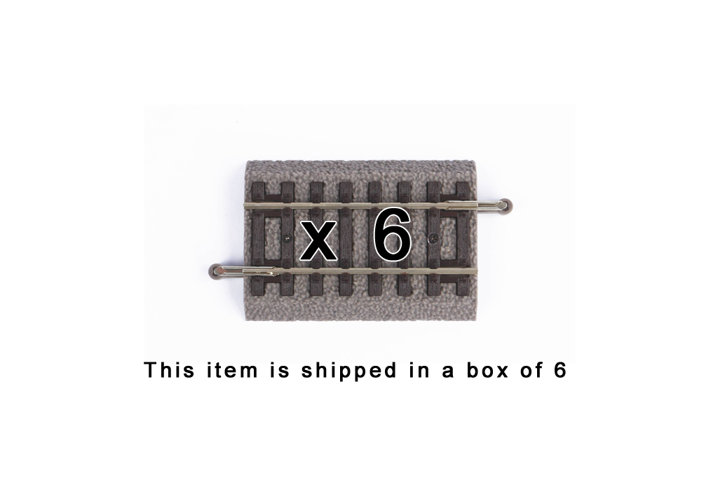 PIKO 55405 Box of 6 Roadbed Straight Track, 2.4 PIKO 55405 Box of 6 Roadbed Straight Track, 2.4
