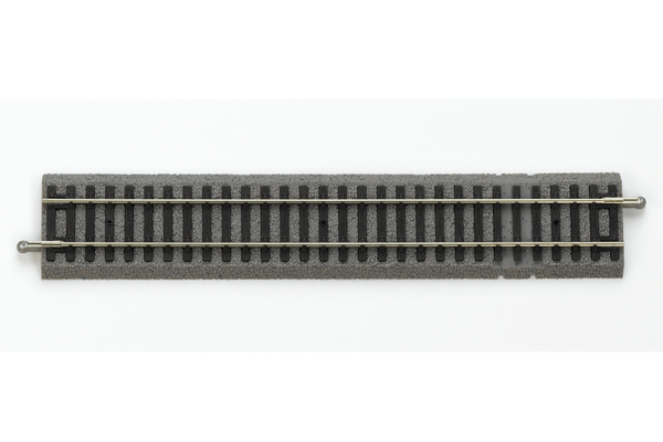 55406 Box of 6 Roadbed A-Track Straight for Power Clip, 9.1" (HO-Scale)