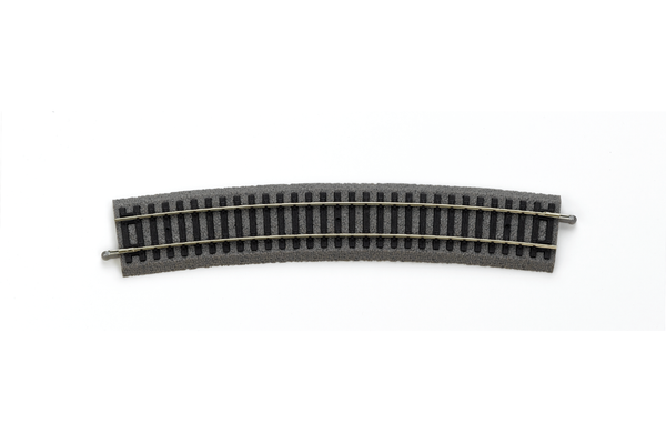 55419 Box of 6 Roadbed A-Track Curved Track, R9 35.7"/15° (HO-Scale)