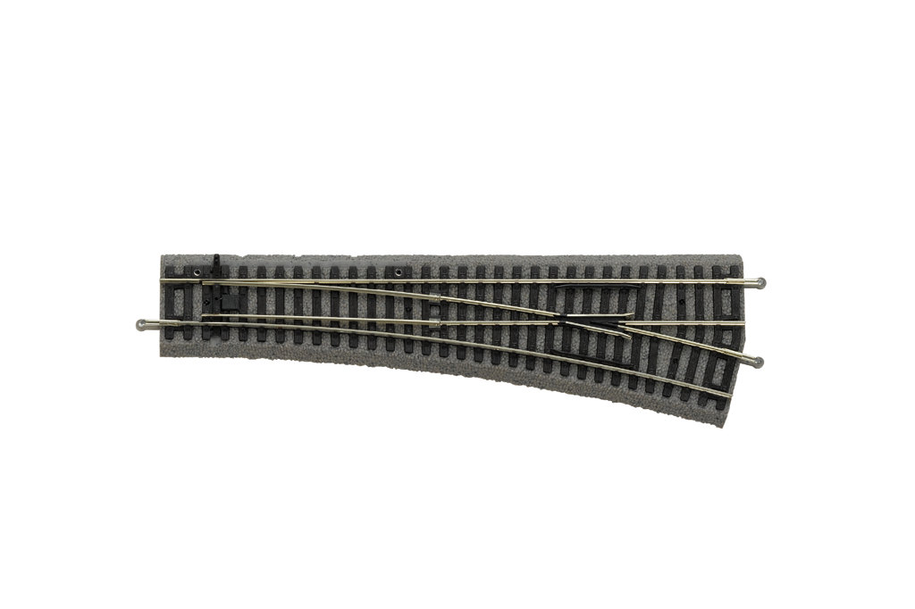 55421 Roadbed A-Track Right Switch WL, R9 (HO-Scale) | PIKO America 55421 Roadbed A-Track Right Switch WL, R9 (HO-Scale) | PIKO America