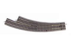 PIKO 55428 Roadbed A-Track Right Curved Switch BWL R3/R4 (HO-Scale