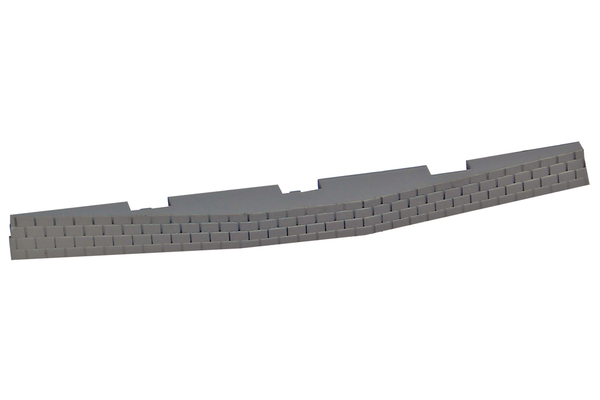 55443 Roadbed for Left Curved Switch Machine, 6 Pcs (HO-Scale)