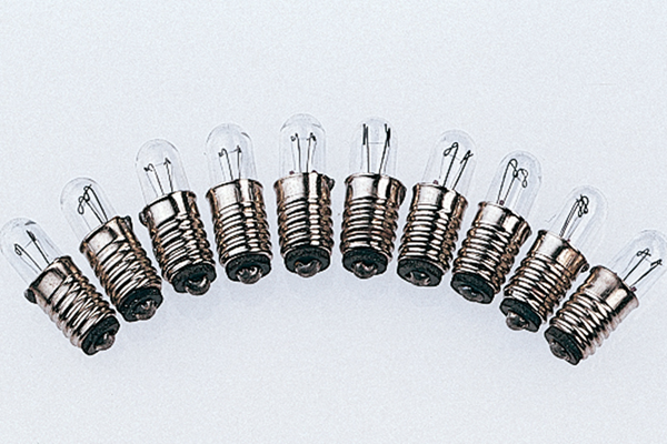 E5.5 Light Bulb 19V 60mA Clear – Märklin 600200 Compatible – 10 Pack, Model Train