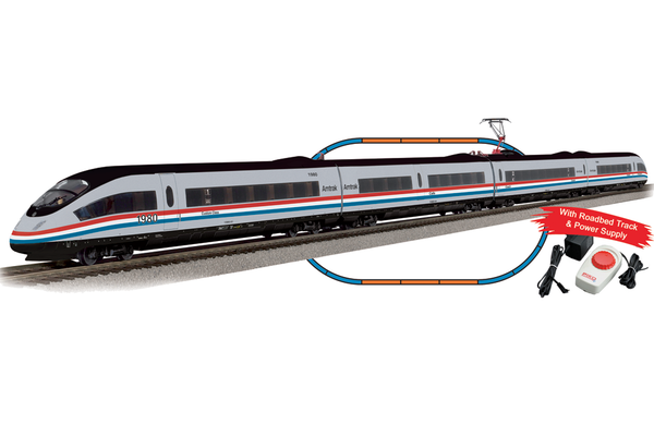 57197 Roadbed Amtrak® ICE 3 Starter Set, 120V (HO-Scale)