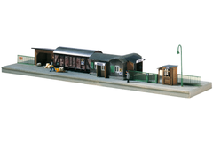 60028 Temporary Railway Station, Building Kit (N-Scale) | PIKO America