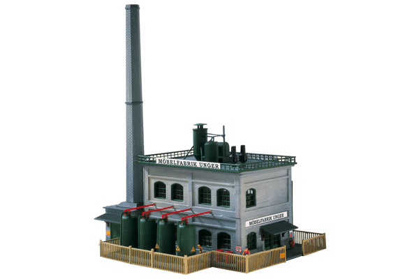 60029 A Unger Furniture Factory, Building Kit (N-Scale)